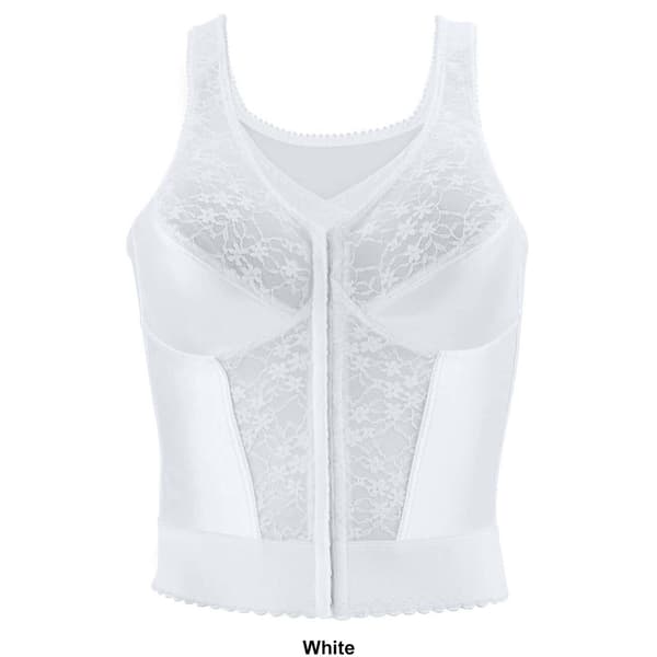 EXQUISITE FORM Womens Fully Front Close Longline Lace Posture Bra :  : Clothing, Shoes & Accessories