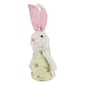 Northlight Seasonal 11in. Spring Floral Easter Bunny Figurine - image 4