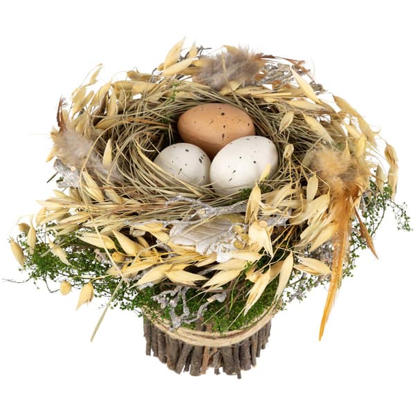 Northlight Seasonal Bird''s Nest with Eggs Easter Decor - image 