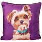 Bandit The Yorkshire Pillow Decorative Pillow - 18x18 - image 1