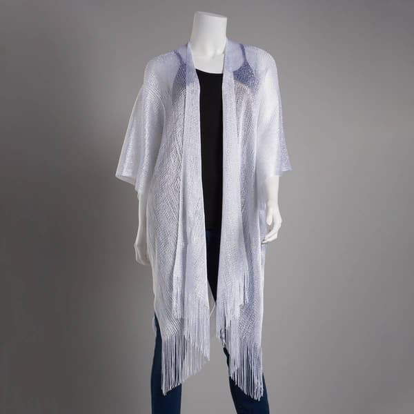 Womens Just Jamie Metallic Kimono