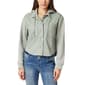 Juniors Wallflower Dreamer 2 Fer Button Front Jacket - image 1