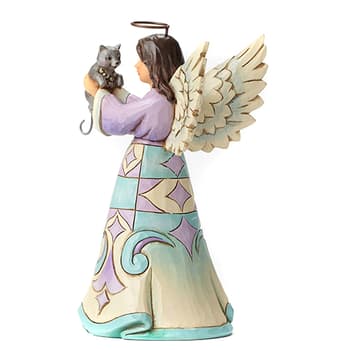 Jim Shore Angel & Kitten Figurine - Boscov's