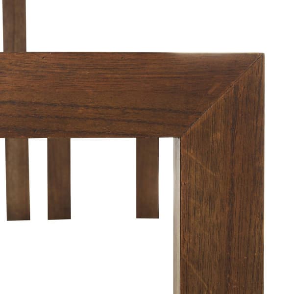 9th & Pike® 2pc. Rustic Brown Wood Console Table Set