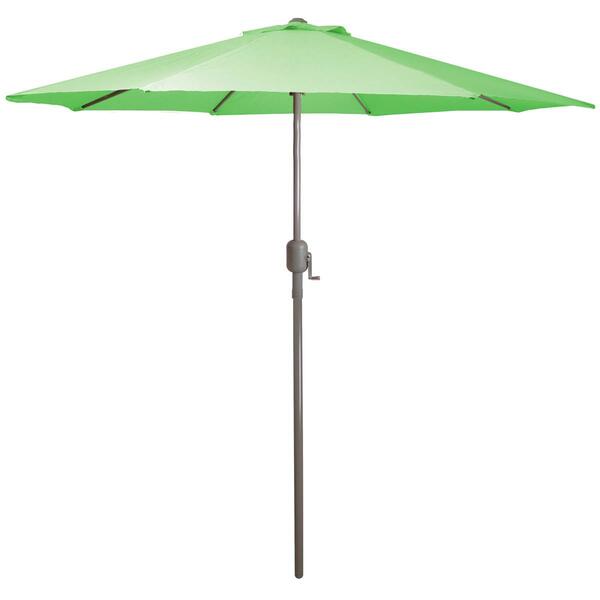 Northlight Seasonal 7.5ft. Patio Umbrella w/ Crank - Lime Green - image 
