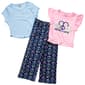 Girls &#40;4-6x&#41; Sweet Butterfly&#40;R&#41; 3pc. Peace & Love Leggings Set - image 1