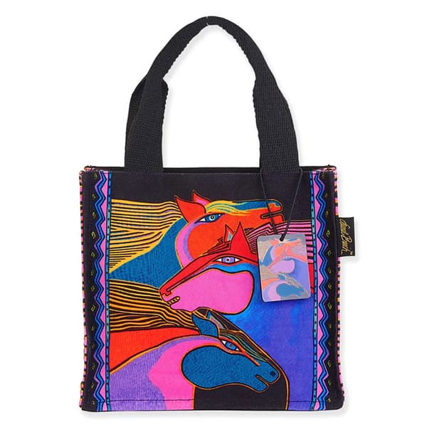 Laurel Burch Horses Wild Stallions Med Tote