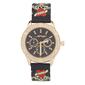 Womens Ed Hardy Printed Strap Crystal Watch - 14982G-42-G01 - image 1