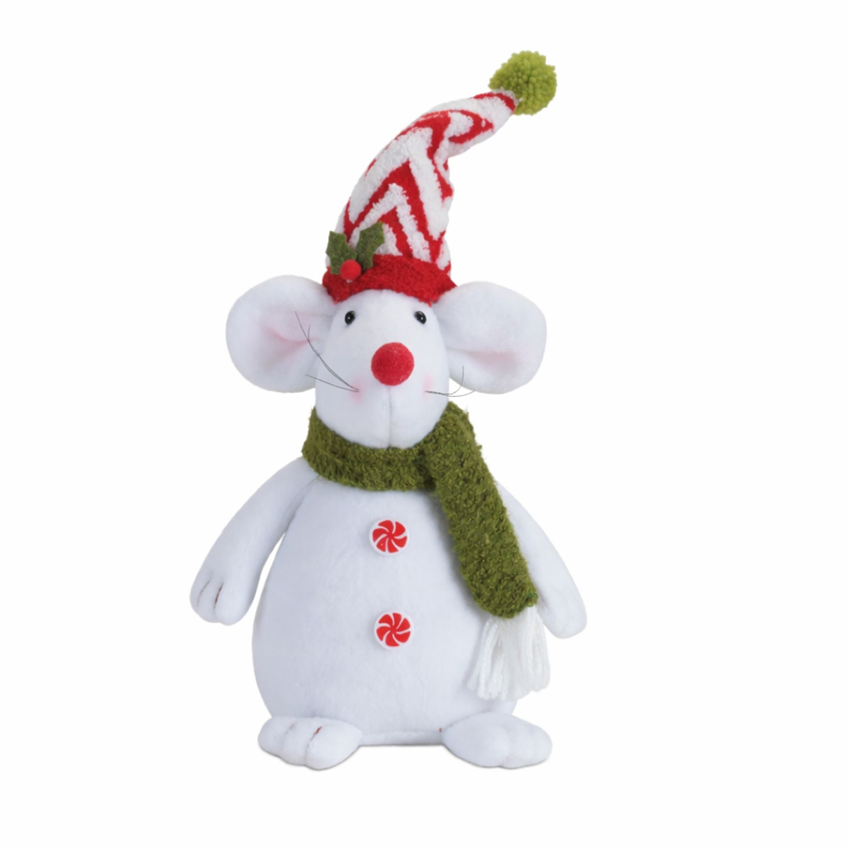 Melrose Holiday Plush Mouse Décor - Set of 2