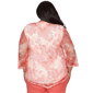 Plus Size Alfred Dunner Resort Living Tie Dye Floral Blouse - image 2