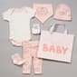 Baby Girl (NB-6M) baby views(R) 8pc. Dot Elephant Hanging Gift Set - image 1