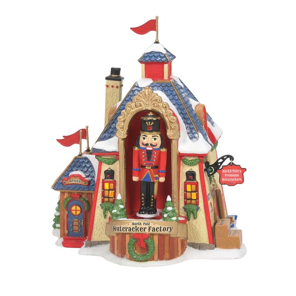 Department 56 North Pole Village North Pole Nutcracker Factory - image 
