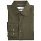 Mens Christian Aujard Slim Fit Stretch Dress Shirt - Dark Olive - image 2