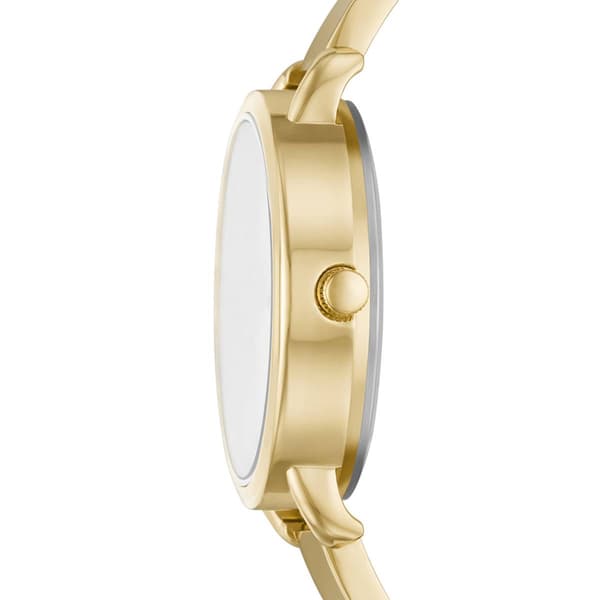 Womens Folio Gold-Tone Watch & Bracelet Set - FMDFL2074