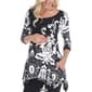 Plus Size White Mark Ganette Tunic Maternity Top - image 5