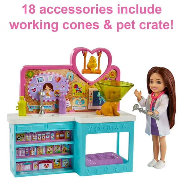 Barbie® Chelsea Pet Vet Playset