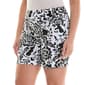 Womens Zac & Rachel Pull On Black Floral Bermuda Shorts - image 3