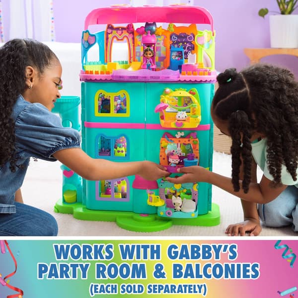 Gabby''s Dollhouse 15pc. Rainbow Dollhouse