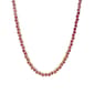 Gianni Argento Fine Hearts Lab Grown Ruby Ombre Necklace - image 1