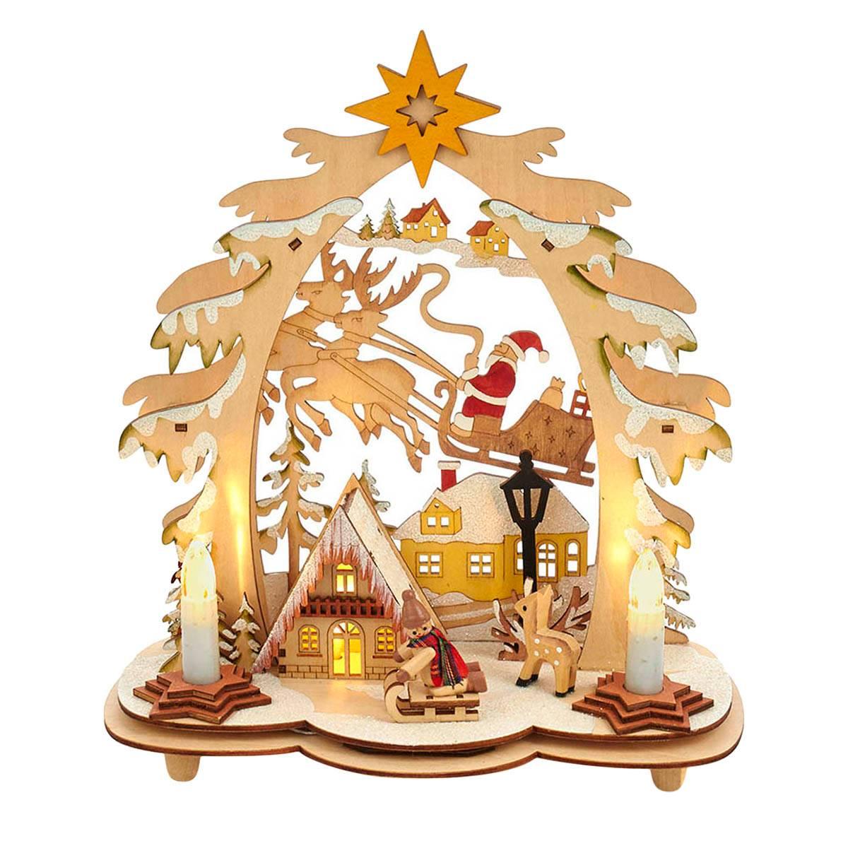 Kurt S. Adler Battery Operated LED Village House