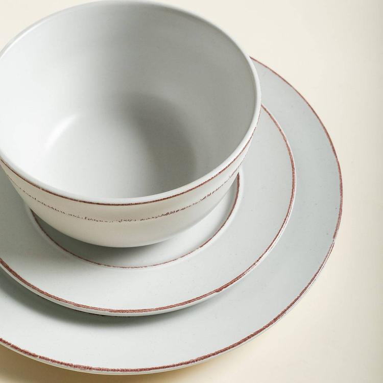 Earth & Clay Hazel 12-Piece Stoneware Dinnerware Set