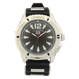 Mens U.S. Polo Assn.&#40;R&#41; Analog Watch with Bullet Band