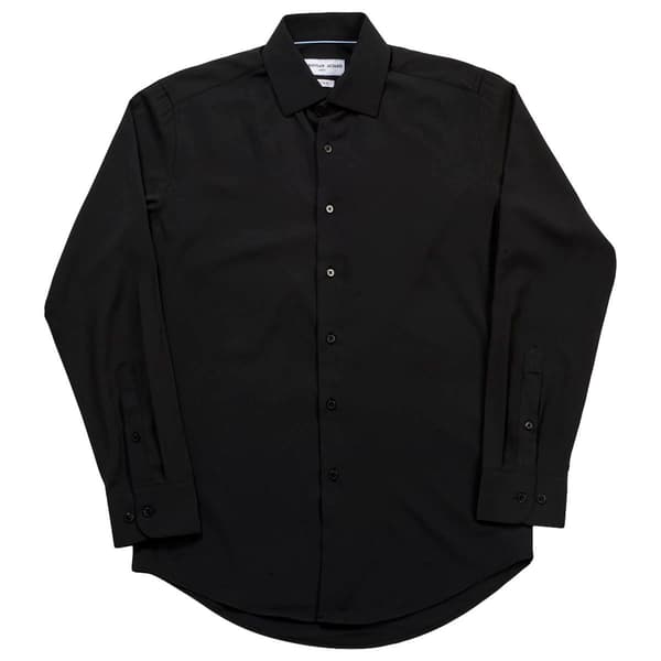 Mens Christian Aujard Fitted Dress Shirt - Black - image 