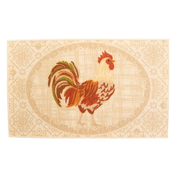Nourison Rooster Print Doormat - image 