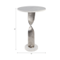 Sagebrook Home Twisted Marble Top Accent Table - image 8