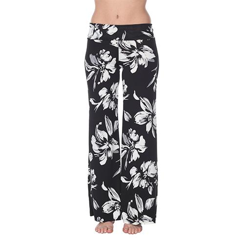 Womens White Mark Floral Print Palazzo Pants