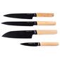 BergHOFF Ron Stainless Steel 4pc. Black Kitchen Knife Set - image 1