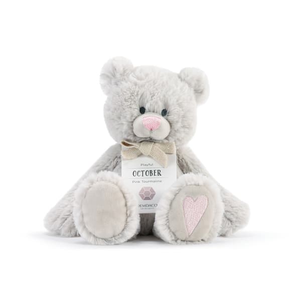 Baby Demdaco October Birthstone Bear - image 