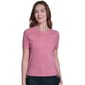 Womens Tommy Hilfiger Short Sleeve Solid Pointelle Sweater - image 1