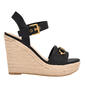 Womens Guess Hisley Espadrille Wedge Sandals - image 2