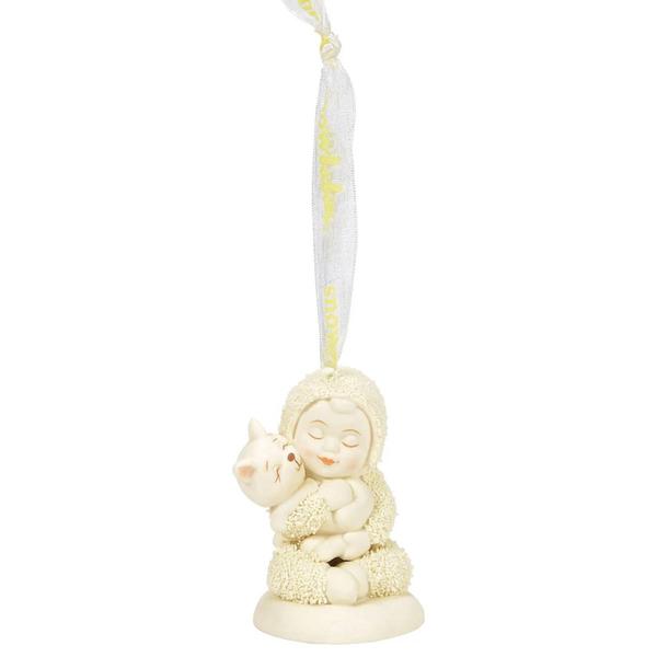 Department 56 Snowbabies(tm) Cat Cuddles Ornament - image 