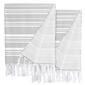 Linum Home Textiles Ephesus Stripy Pestemal Beach Towel -Set of 2 - image 2