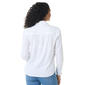 Womens Gloria Vanderbilt Livia Stripe Casual Button Down - image 2