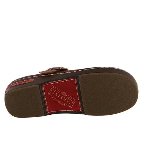 Womens L&#8217;Artiste by Spring Step Aneria Clogs- Red