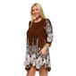 Plus Size White Mark Shift Dress - image 4