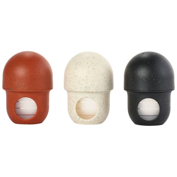 boon(R) NURSH(R) 3pk. 4oz. Speckle Silicone Pouch Feeding Bottles - image 