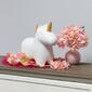 Simple Designs Porcelain Unicorn Shaped Table Lamp - image 9