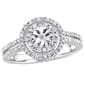 Diamond Classics&#40;tm&#41; Sterling Silver 1/5ctw. Diamond Ring - image 1