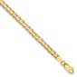 Gold Classics&#40;tm&#41; 3.8mm. 14k Open Concave Curb Chain Bracelet - image 1