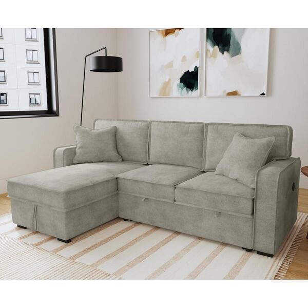 Elements Charisma Right Arm Facing Loveseat w/ Table - image 