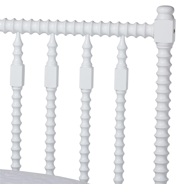 Baxton Studio Callison Spindle Farmhouse Platform Full Bed