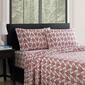 Eddie Bauer Jolly Trees Cotton Flannel Sheet Set - image 1