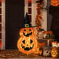 Northlight Seasonal 34in. Jack-O-Lanterns in Witch''s Hat Décor - image 6