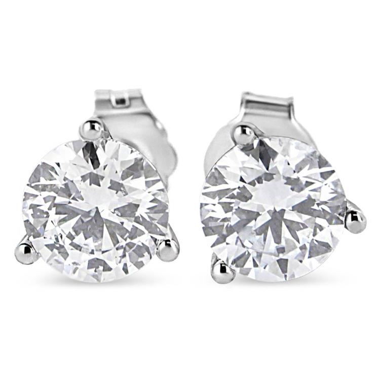 Haus of Brilliance 1 1/2ctw. Lab Grown Diamond Stud Earrings