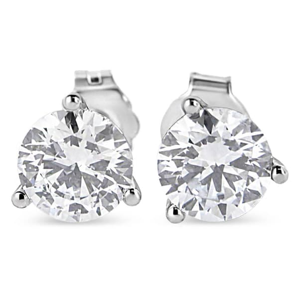 Haus of Brilliance 1 1/2ctw. Lab Grown Diamond Stud Earrings