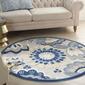 Nourison Aloha Floral Contemporary Indoor/Outdoor Round Rug - image 6